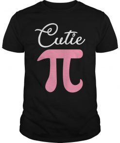 Cutie Pi Shirt Cute Math Pun T-Shirt for Pi Day