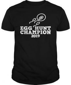 Dad Pregnancy Announcement Egg Hunt Champion 2019 T-Shirt