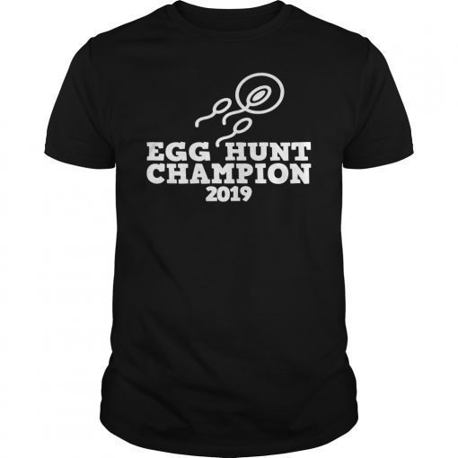 Dad Pregnancy Announcement Egg Hunt Champion 2019 T-Shirt