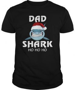 Dad Shark TShirt Fathers Day Gifts Family