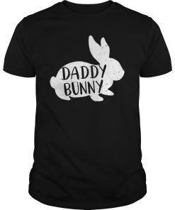 Daddy Bunny T-Shirt Cute Matching Family Easter Shirt
