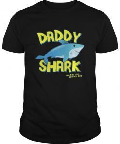 Daddy Shark Father's Day Shirt Gift