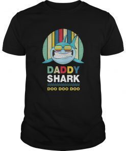 Daddy shark doo doo doo t-shirt