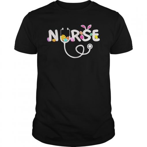 Easter Bunny Stethoscope Nurse Shirt