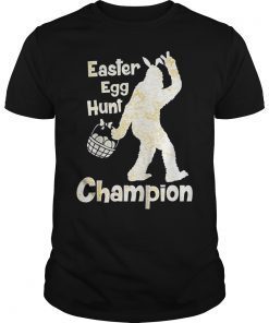 Easter Egg Hunt Champion Bigfoot Easter Shirt