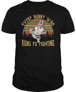 Easter Every Bunny Was Kung Fu Fighting Ninja Shirt