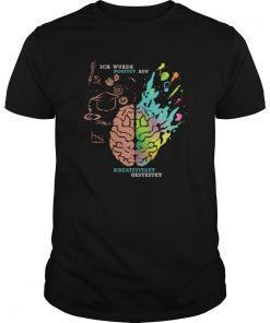 Engineer Brain Creative Artist Colorful Gift Shirt