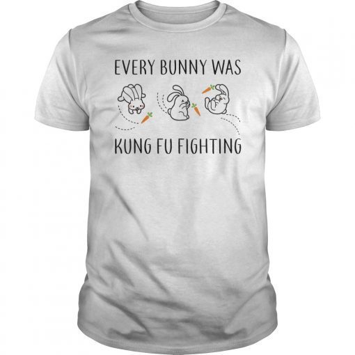 Every Bunny Was Kung Fu Fighting T-Shirt