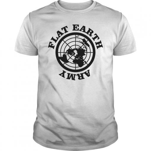 Flat Earth Army Tee Shirt