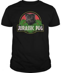 Funny Jurassic Pug T-Shirt