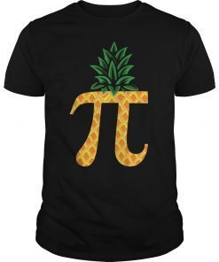 Funny Pi Pineapple Day T-Shirt Gift for Kids Student Teacher