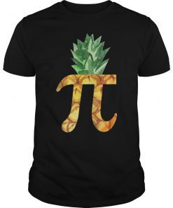 Funny Pi Pineapple Day Tee Shirt Gift Student Teacher