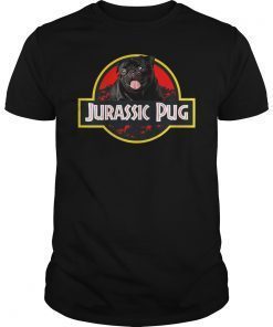 Funny Pug Jurassic Pug for Dog Lovers Shirt
