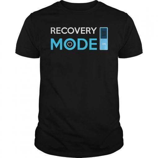 Funny Recovery Mode On Get Well Gifts Funny Injury T-Shirt