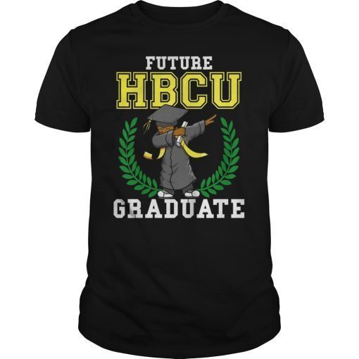 Future HBCU Graduation Shirt Black College Dabbing Boy Gift