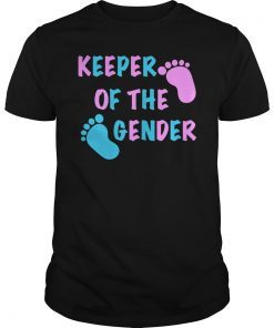 Gender Reveal Pink or Blue Keeper of The Gender Shirt