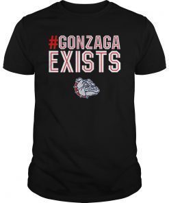Gonzaga Exists T-Shirt