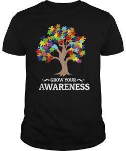 Grow Your Awareness Tshirt Autism Awareness Shirts Women Men