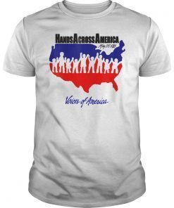 Hands Across America Shirt Voice Of May 25 1986