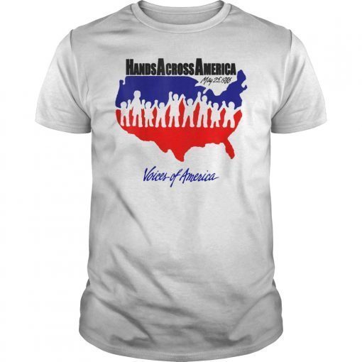 Hands Across America Shirt Voice Of May 25 1986