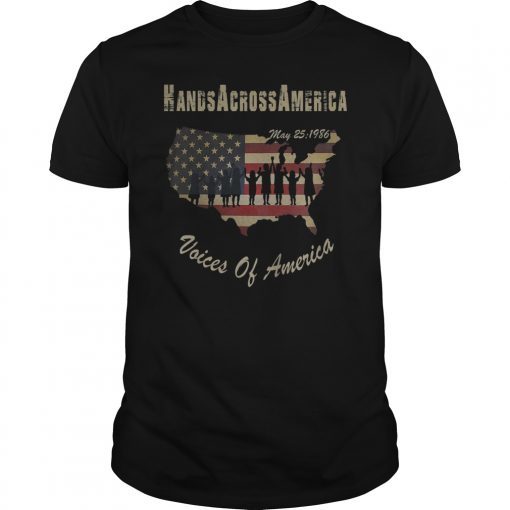 Hands Across America T-Shirt May 25 1986