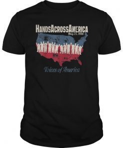 Hands Across America TShirt May 25 1986