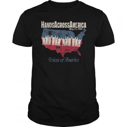 Hands Across America TShirt May 25 1986