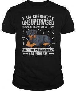 I Am Currently Unsupervised I Know It Freaks Me Out Too T-Shirt