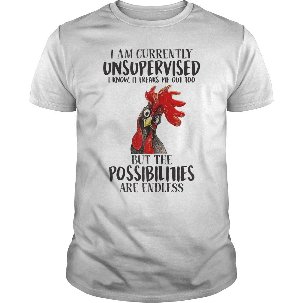 I Am Currently Unsupervised I Know Tee Shirt Hoodie Tank-Top Quotes