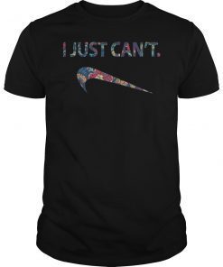 I Just Can't Floral T-Shirt