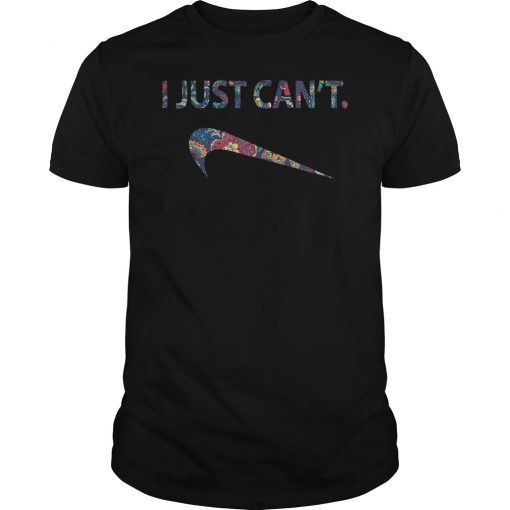 I Just Can't Floral T-Shirt