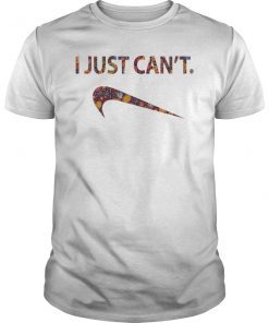 I Just Can't Floral Tee Shirt