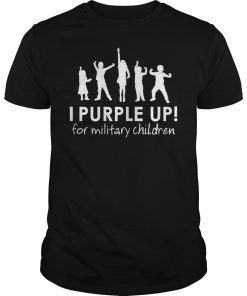 I Purple Up 2019 Shirt For The Month Of The Military Child