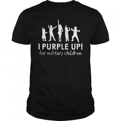 I Purple Up 2019 Shirt For The Month Of The Military Child