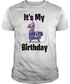 It's My Bday Llama Purple Loot Shirt