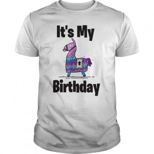 It's My Bday Llama Purple Loot Shirt