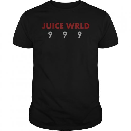 Juice WRLD 9 9 9 T Shirt For Mens Womens