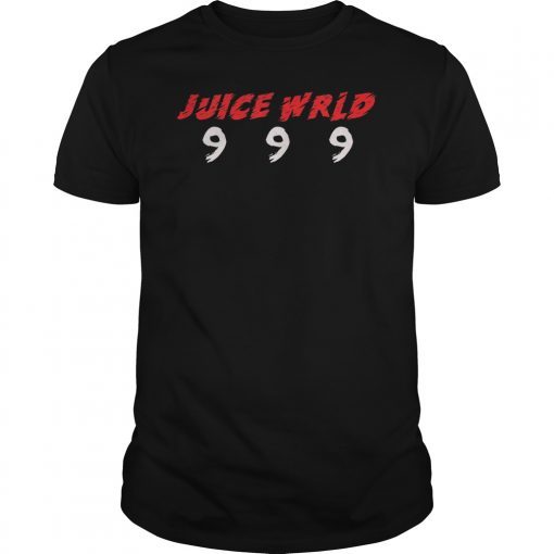 Juice WRLD 9 9 9 T-Shirt For Mens Womens Youth 9 9 9