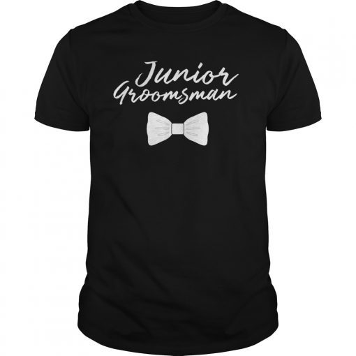 Junior Groomsman Wedding T Shirt For Boys
