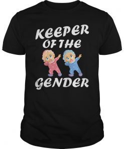 Keeper Of The Gender T-Shirt Funny Gender Reveal