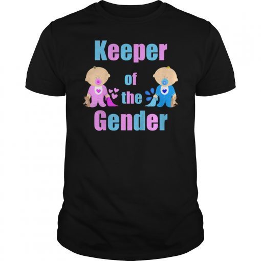 Keeper of The Gender Pink or Blue Shirt