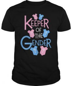 Keeper of the Gender Reveal Party Baby Shower Shirt