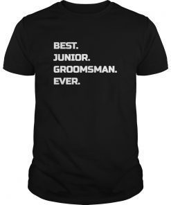 Kids Best Junior Groomsman T-Shirt Kids Boys