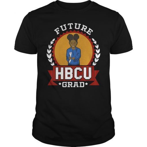 Kids HBCU Future Grad College T-Shirt Gift for Girls