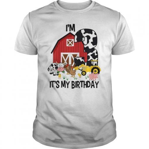 Kids It's My Bday I'm 3, Tractor 3 years old Bday Shirt