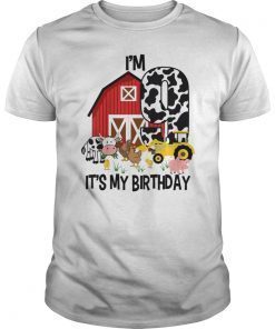 Kids It's My Bday I'm 9, Tractor 9 years old Bday Shirt