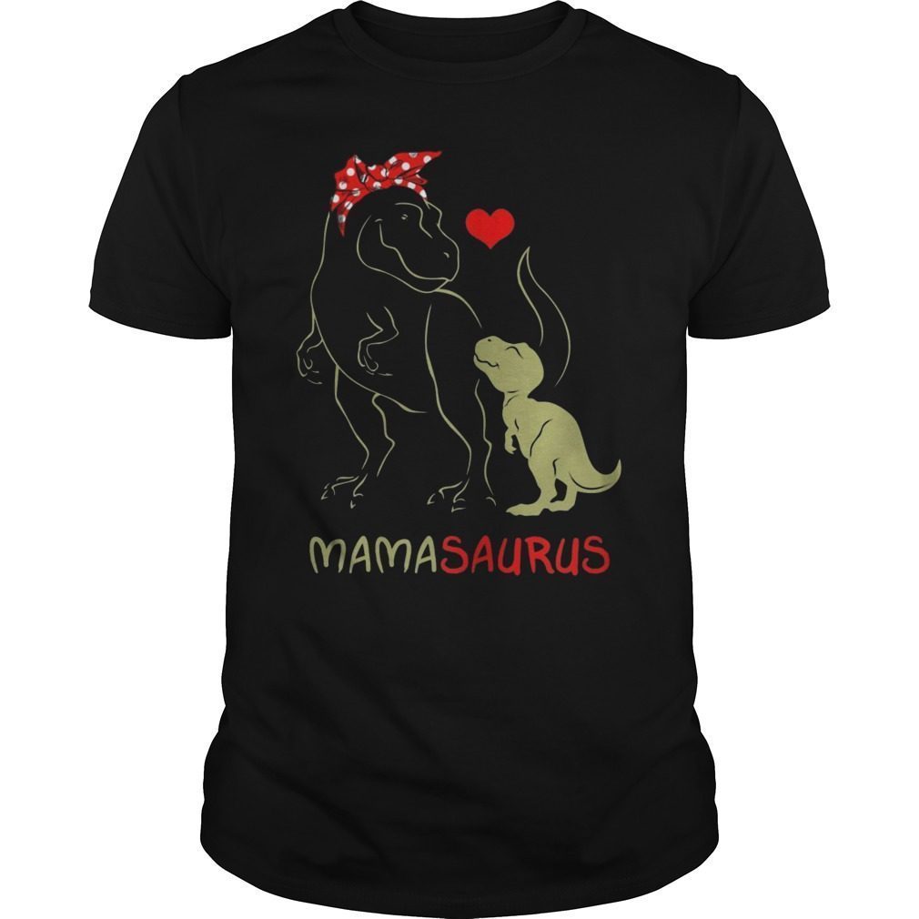 Mamasaurus T shirt T rex Mama Saurus Dinosaur Women Mom Gift