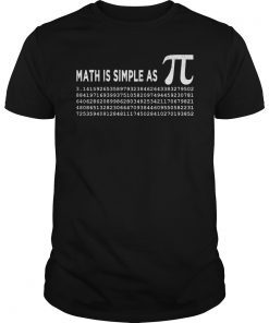 Math Funny T-Shirt Gifts Pi Day Women Men Tee