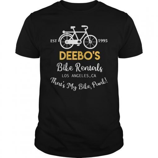 Mens Deebo's Bike Rental Shirt