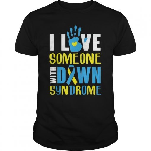 Mom Love World Down Syndrome Day T-Shirt Women Kids